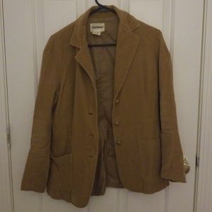 Mantegna Camel Brown Corduroy Jacket